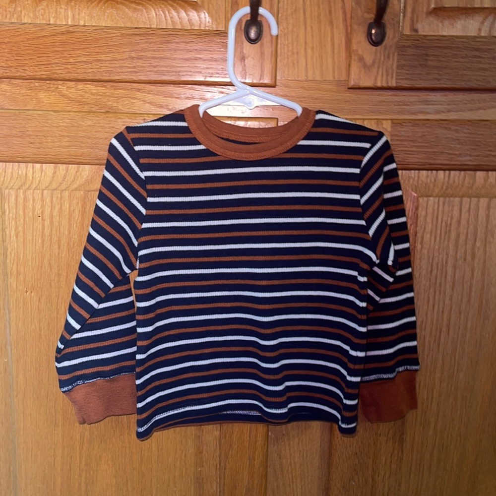 The Children’s Place- Long Sleeve Shirt (Striped)- 18-24 Months